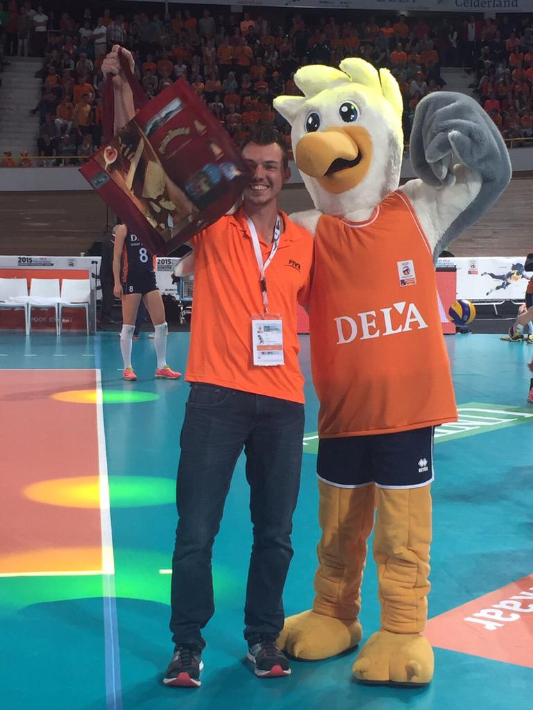 Gefeliciteerd topper! Wat kan hij rollen met kazen zeg... #voorelkaar