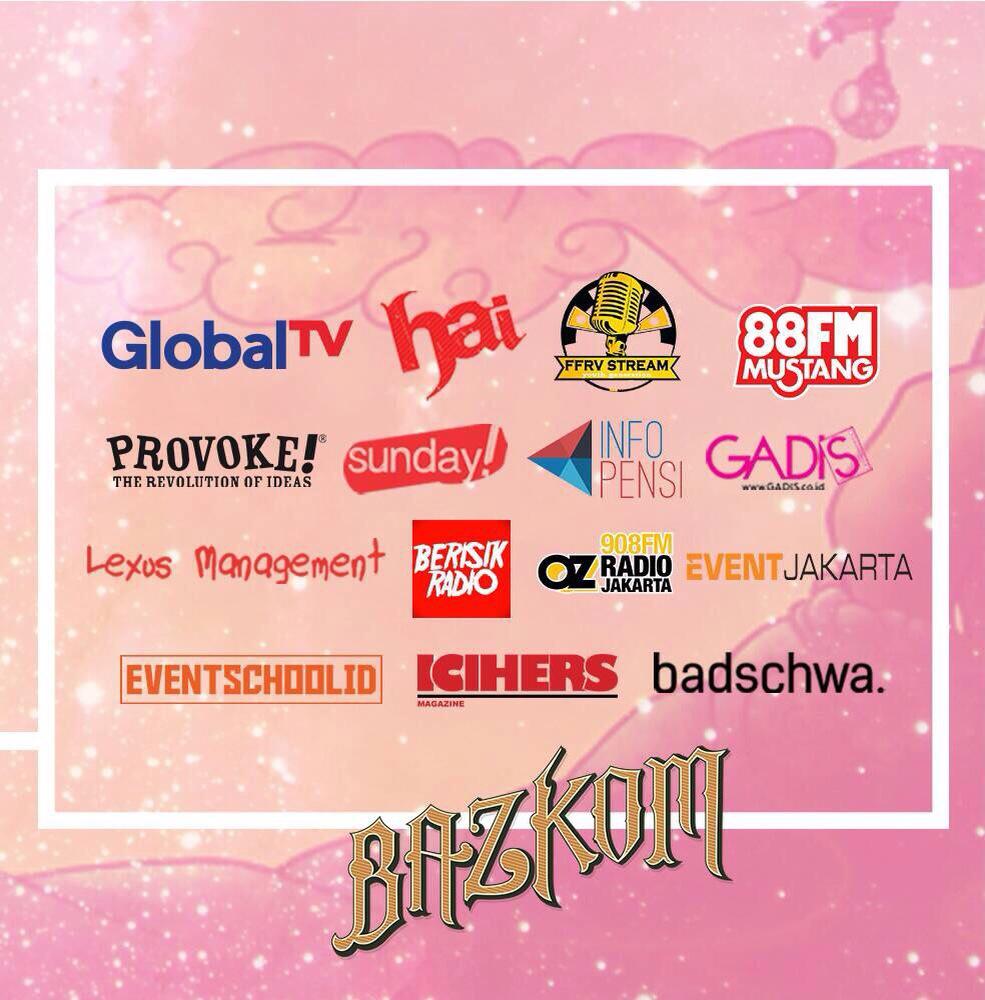 Dan terimakasih untuk sponsor &amp; media partner yg telah membantu jalannya acara ini😃 #BAZKOMWONDERLAND