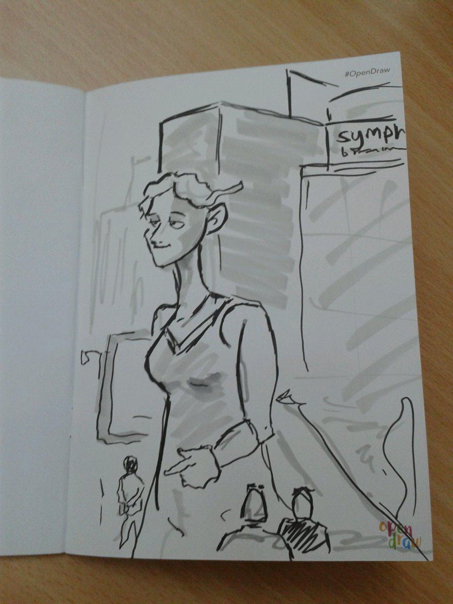 JennyDuffin's tweet image. Another #Godiva this time by Pip Astro Bayley #BhamWE #OpenDraw @BhamWeekender