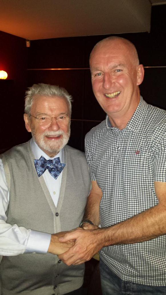 Great weekend in Belfast at the BFC. Sir Jimmy made it special