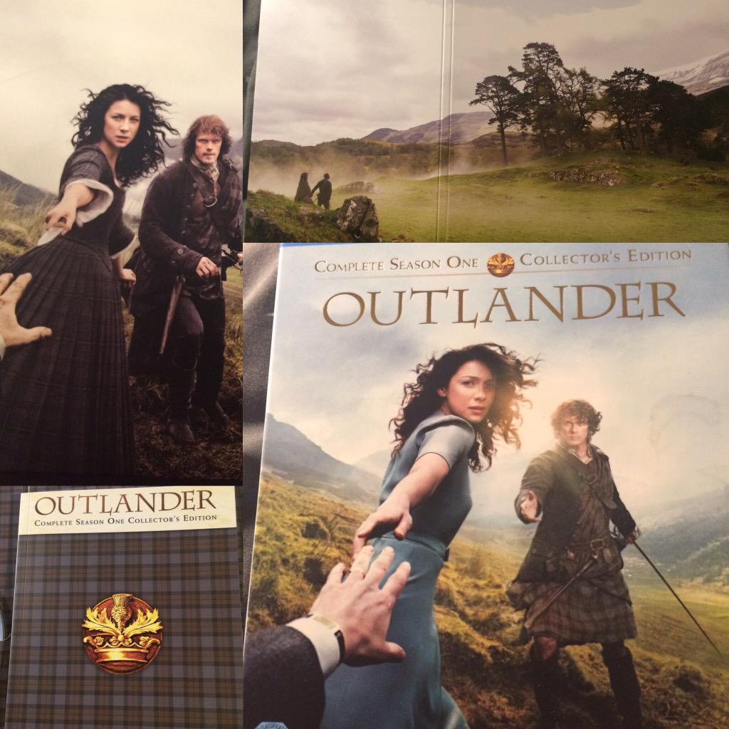 vikki_mcintosh's tweet photo. So this beautiful thing arrived today 😍 @Outlander_Starz @AmazonUK #OutlanderDVD http://t.co/336J5ohNI5