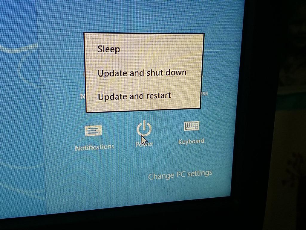 danway's tweet photo. Why do I need to go into Win8 Settings to Shutdown?! #BadDesign #HCISussex http://t.co/C2BnIDkl6K