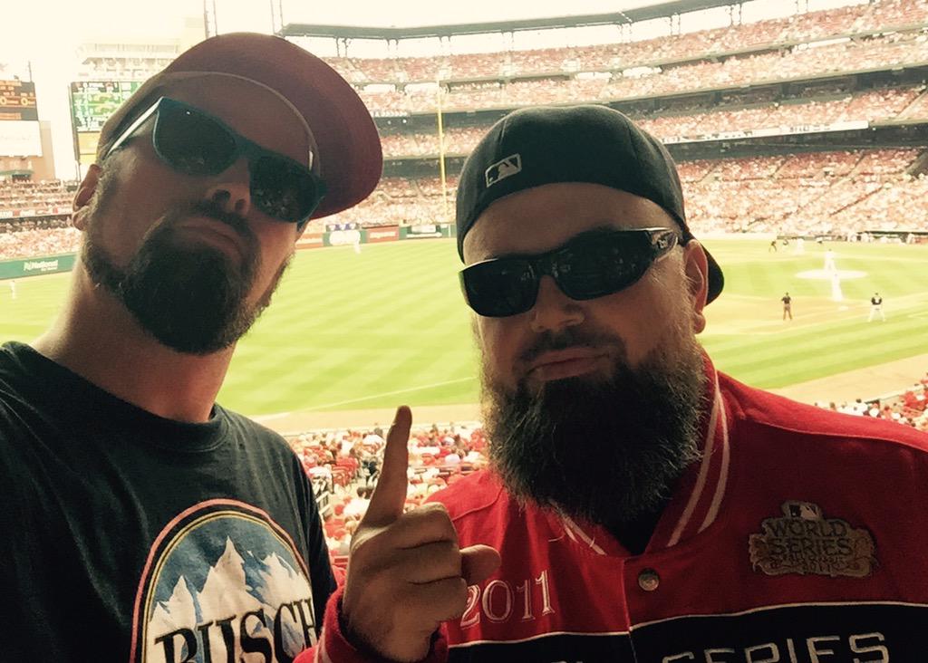 CoffeySam's tweet photo. I took an #umar cab to Busch Stadium. Way better than #uberstl. Driver comes to the game with you! @STLAbuBadu http://t.co/jqAW5VJEmi