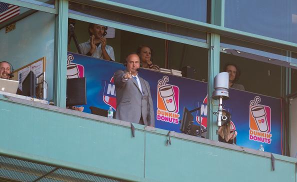 MAFD14Alerts's tweet photo. MaFireEMS: RT Fox25Sports: Don Orsillo says goodbye to the Fenway Faithful.  Well deserved standing ovation. http://t.co/2bQhYOxBao