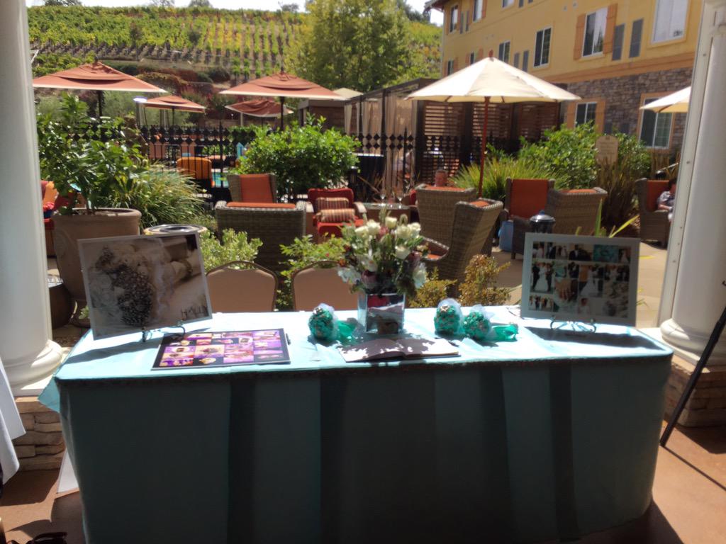 BWS2015's tweet image. For beautiful wedding and reception design visit Designs by Elsy on the terrace #BWS2015