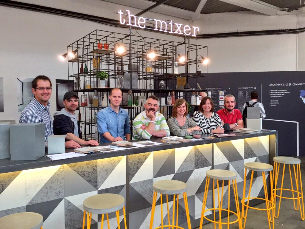 russandhenshaw's tweet image. #TheMixer team photo! @CementoUK @buildingbloqs @Setworkshop @katevrieppel @russandhenshaw #TentLondon15