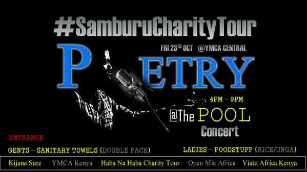 Hnhcharitytours's tweet photo. #PoetryAtThePool #SamburuCharityTour @dabrutty98 @cyrillehoodz @Dolphinthedj  @gesare57 @NjugushKkrew @njerriengethe1 http://t.co/qHfmYEPqAt