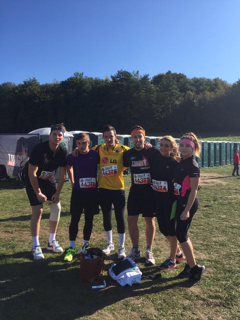 lydiapaigex's tweet photo. TEAM TOUGH MUDDER 💪🏼🏃🏽 @Cleo_vikki @Alexpee1988 @adamk102 @Josh_Cuthberto @DominicCuthbert http://t.co/epsIr1Q5lN