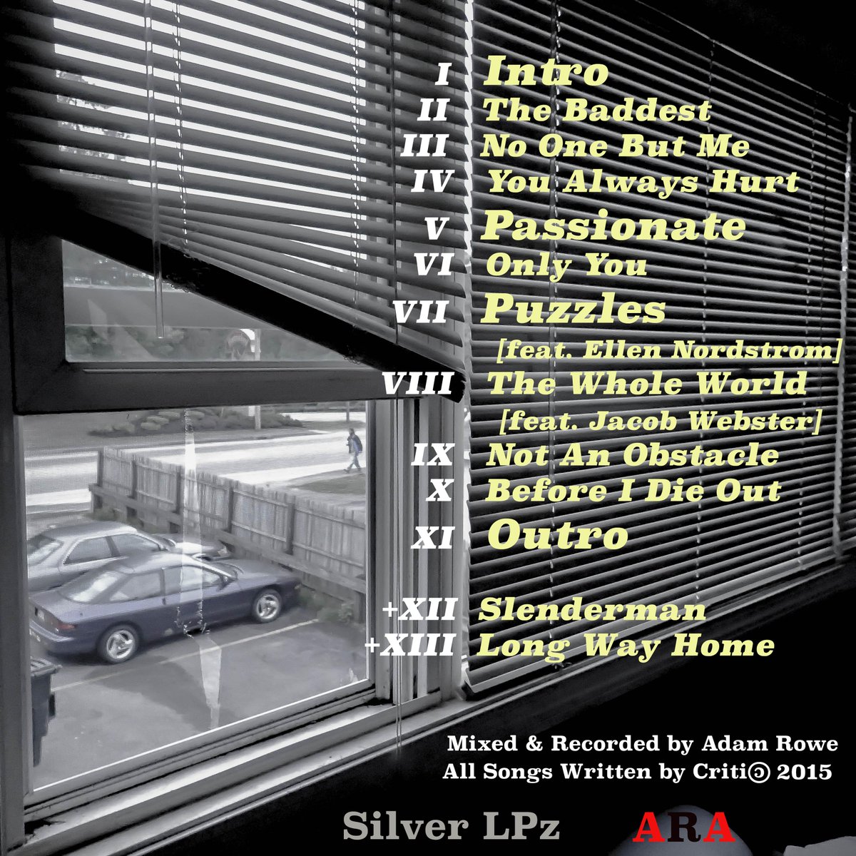 The official track listing/back cover for Chapter 23!  Excited yet?  I am.  =D  #rap #pop #Mixtape #NewMusicAlert