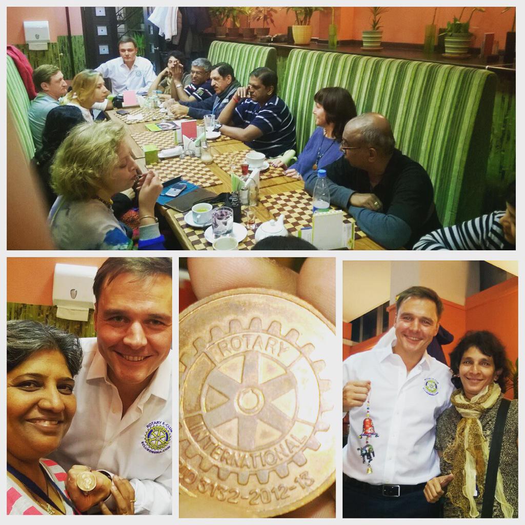 eClub_Siberia's tweet image. Farewell dinner in Omsk #RotaryFriendshipExchange #rotaryfamily