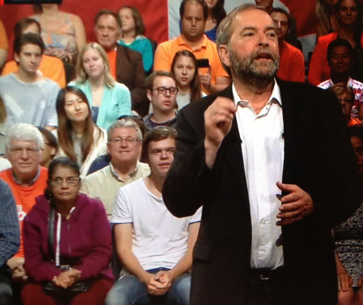 CBCAlerts's tweet image. #NDP Leader #TomMulcair says #Harper has 'done nothing but damage' to the environment: cbc.ca/1.3245598