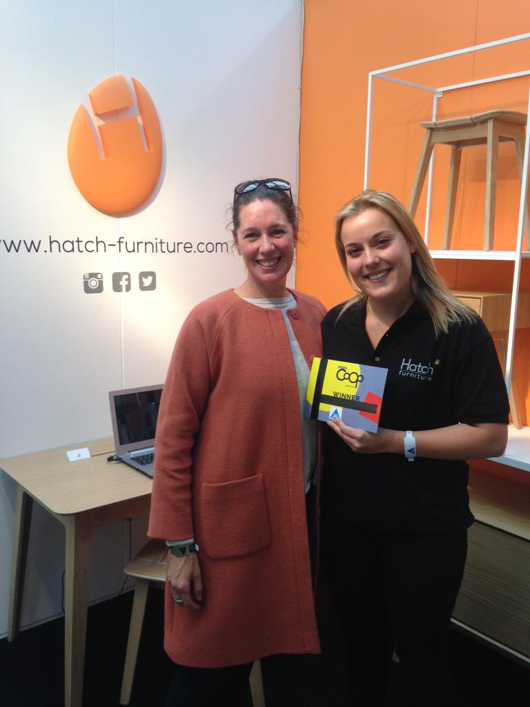 Winner #creativecoopaward  <a href="/hatch_furniture/">Hatch</a> congratulations. Huge thanks to sponsor <a href="/tent_london/">Tent London</a>.