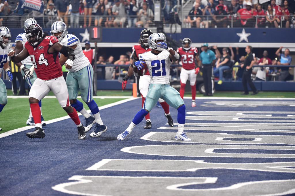 dallascowboys's tweet photo. .@JRAN_1 on FIRE!!!!! #ATLvsDAL http://t.co/EShMCjOgsX