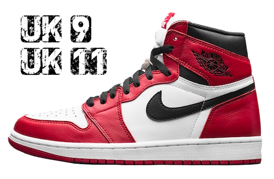 sneakercircus's tweet photo. Our latest auction is LIVE! Nike Air Jordan 1 Chicago (UK9 &amp; UK11) + Shattered Backboard (UK 7 &amp; UK8). Register now! http://t.co/VayeJwA7Vq