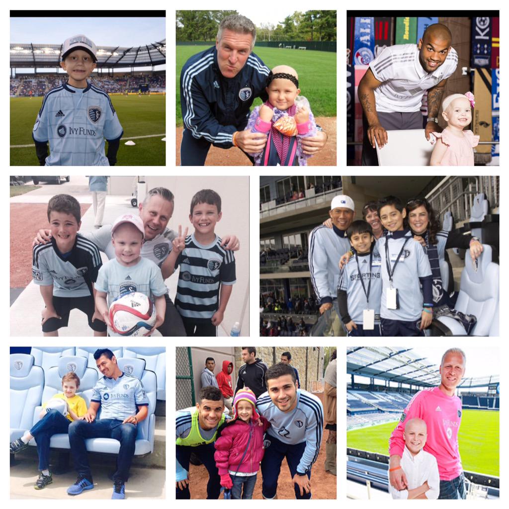 victorykc's tweet image. During halftime we are showcasing some of the amazing kids we have honored. Don't miss it!  #soccerkickscancer