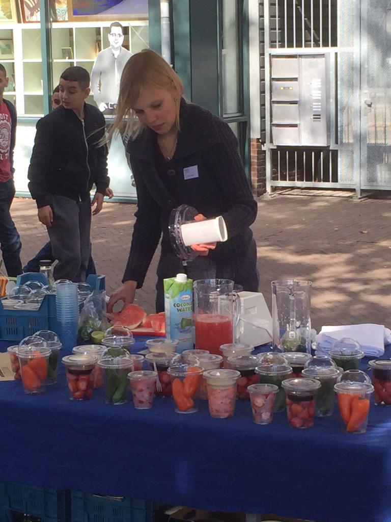 De Utrechters lieten zich onze energiedrankjes, puur natuur, goed smaken!