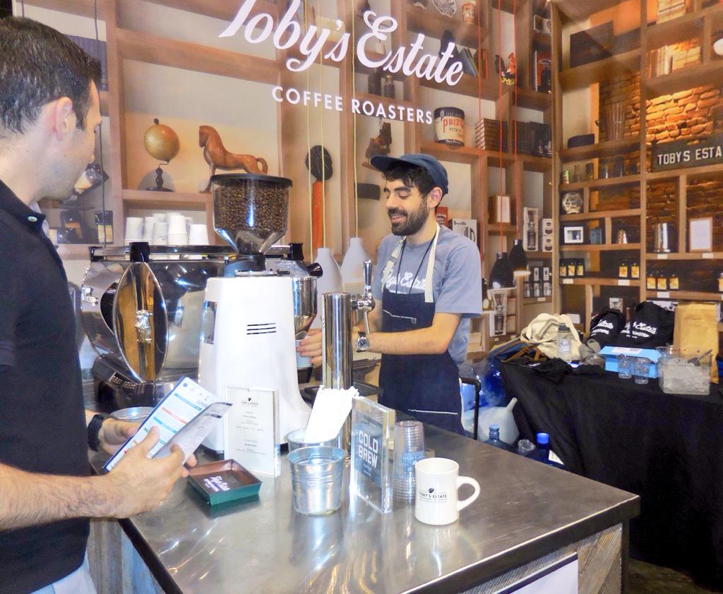 NYTastes's tweet image. Today the Lab Program @NYCoffeeFest features @tobysestate @nobletree #nycoffeefest #tobysestate #nobletree #coffee