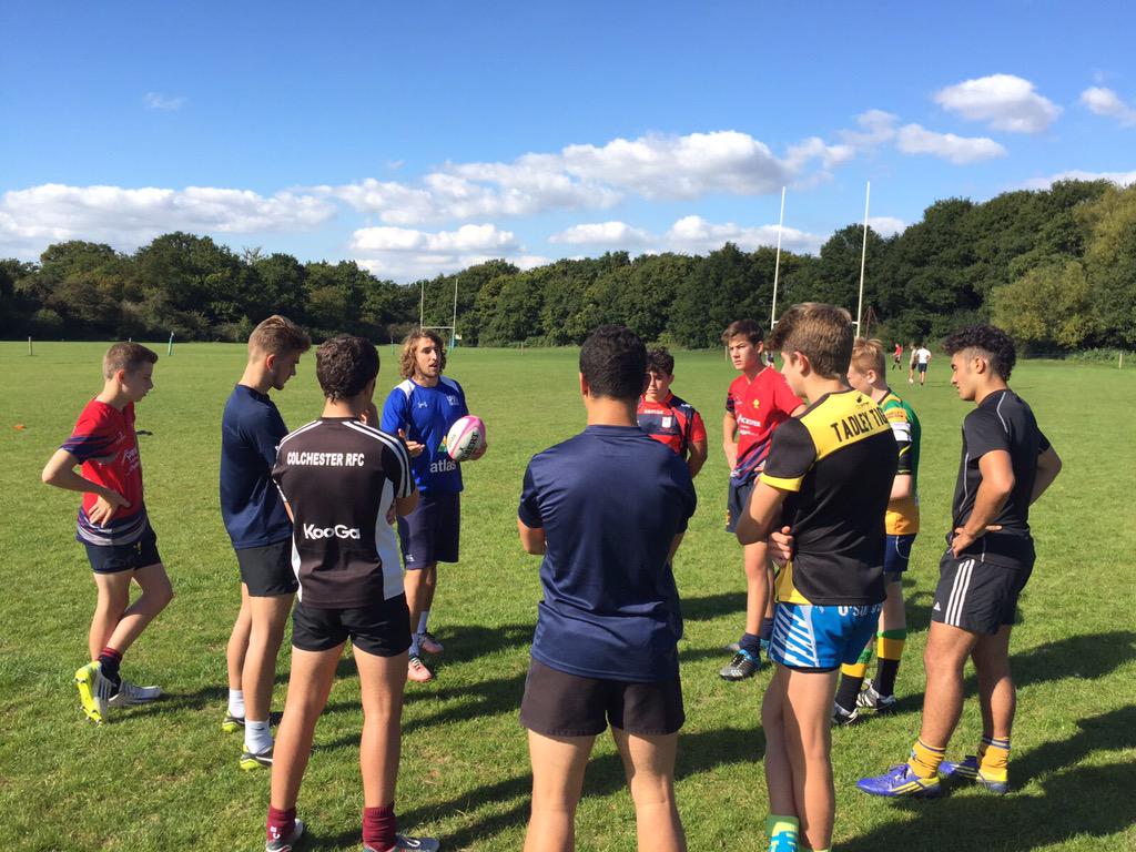 UR7s's tweet photo. Brilliant National Academy session today in London. Boys loved the input from England 7s stars past and present! http://t.co/BunJc1OaH2