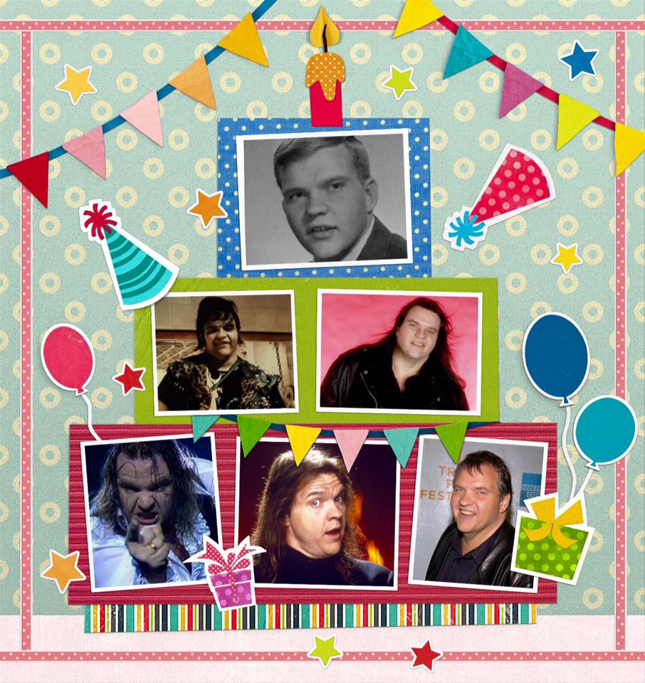 Happy Birthday to the one and only Meat Loaf, 68 today and still going like a Bat Out of Hell!   xxx 