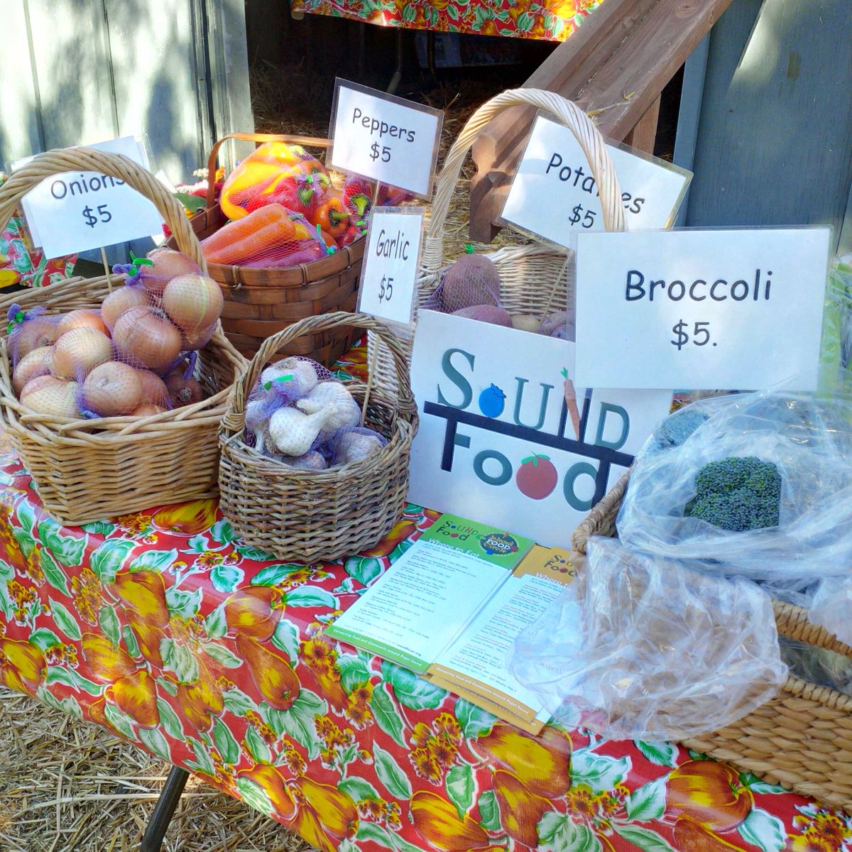 The Farm Stand is open at the Harvest Fair! Come on down to the Johnson Farm. Till 5 pm!