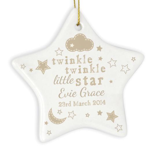 ShopWithCharlie's tweet image. Twinkle, Twinkle Little Star
Personalise name up to 15 letters&amp;amp;date up to 20 characters.

£15 #baby #babygift
