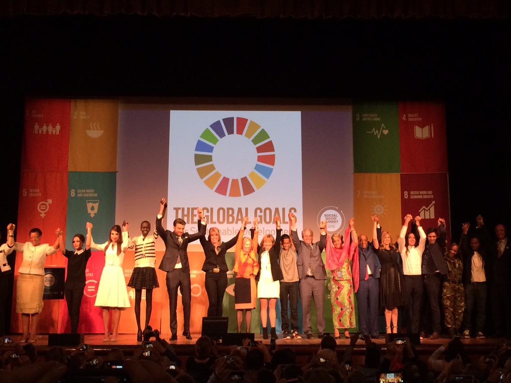 CambreyNoelle's tweet photo. Follow @Concern for updates from the @MashableEvents #socialgoodsummit. I'm live tweeting. #2030action #GlobalGoals http://t.co/gsYwQ3SSBR