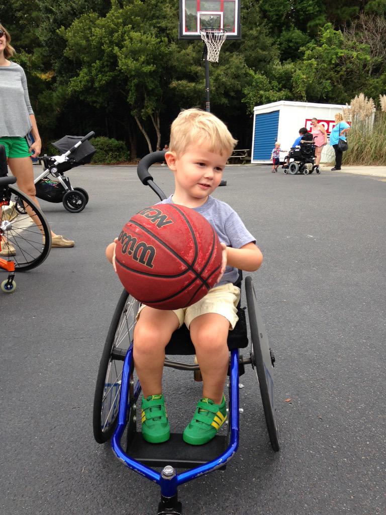 ChasCountyParks's tweet photo. Basketball star! #gomillergo #Adaptive Recreation Expo http://t.co/Qf0jdbSmXQ