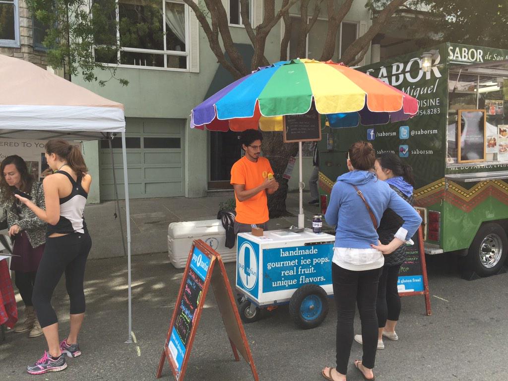 Crazy good Popsicles from <a href="/ThePopNation/">The Pop Nation</a> at <a href="/ColeValleyFair/">Cole Valley Fair</a> #SF #PopUpSF