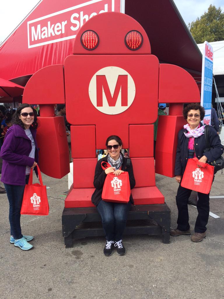 JacDuran22's tweet photo. Finding inspiration at the Maker Faire! @HollingworthSci http://t.co/WqDLaWhRTk