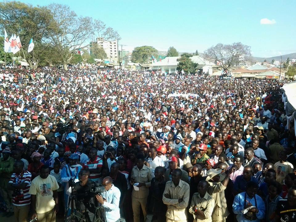 Jambotv_'s tweet photo. This is how it looks like when Msigwa is in town! http://t.co/i7fIwB8cWY