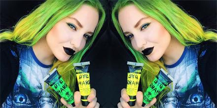 manicpanicnyc's tweet photo. #ColorWithoutCommitment! Our #DyeHards give #brightcolor, but come out with one wash! http://t.co/vjt9FWwF6j