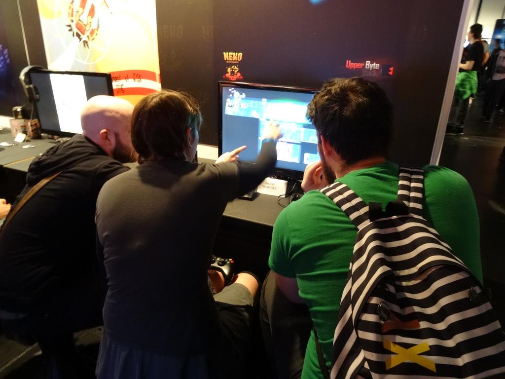 UpperByteEN's tweet image. EGX 2015 was insane! A huge thanks to everyone who took the time to come, chat with us and test HeartZ. Cheers! #EGX