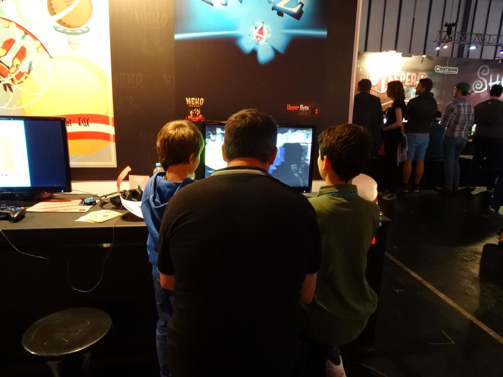 UpperByteEN's tweet image. EGX 2015 was insane! A huge thanks to everyone who took the time to come, chat with us and test HeartZ. Cheers! #EGX