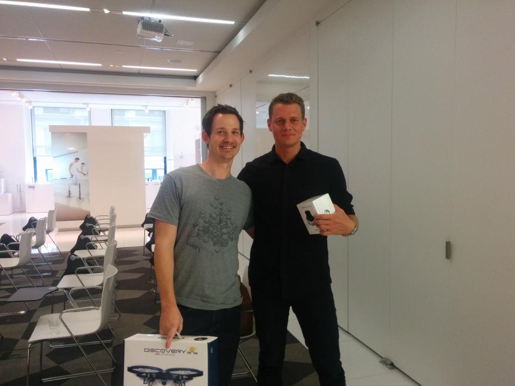 TT_CORE's tweet photo. Best use of existing technologies goes to Slacker! #AECTechHack http://t.co/1ahVRH6vOI