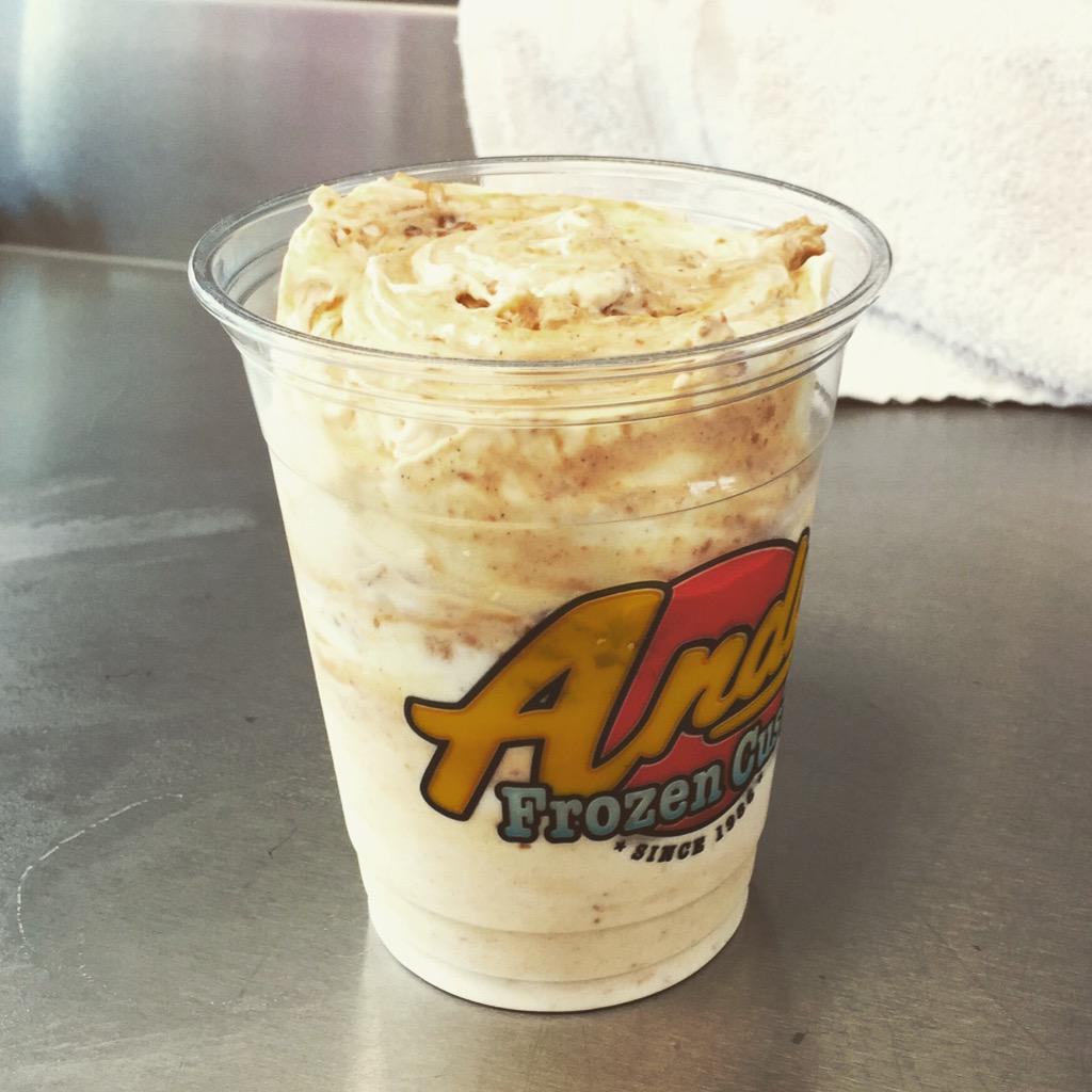 What would you do for a pumpkin pie concrete? Tell us! But be prepared, we might ask you to prove it! ;) #eatandys