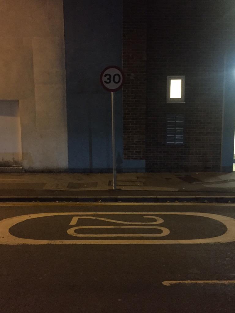 Neil38Etheridge's tweet image. Absolute shambles haha... Is that 20 or 30 haha #shambles #roadproblems #different