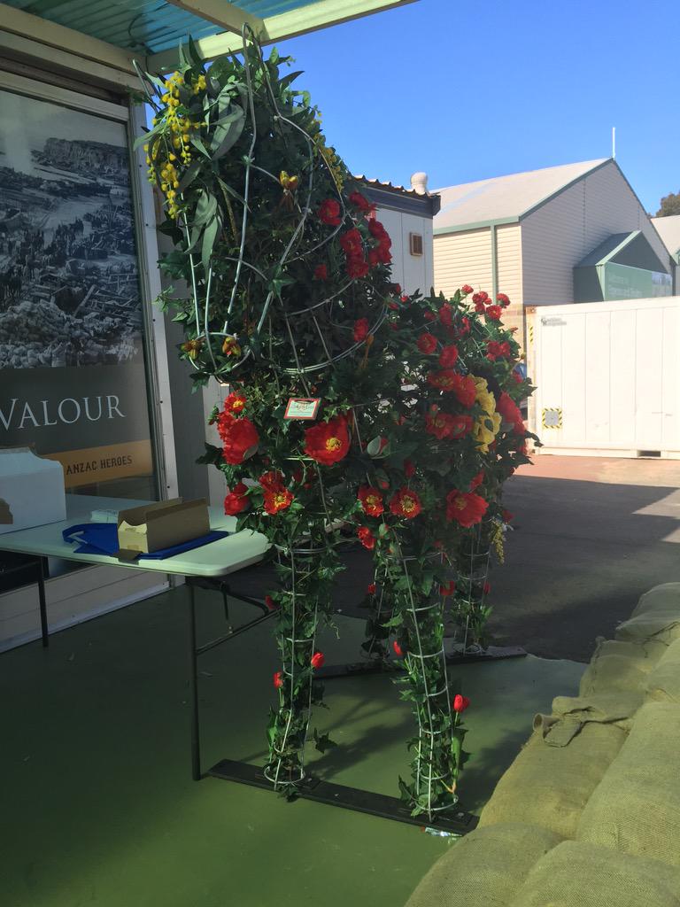 wa_legacy's tweet image. Some pics from inside the 10th Light Horse display - come and see us #PerthRoyalShow #perthnews #perthlegacy