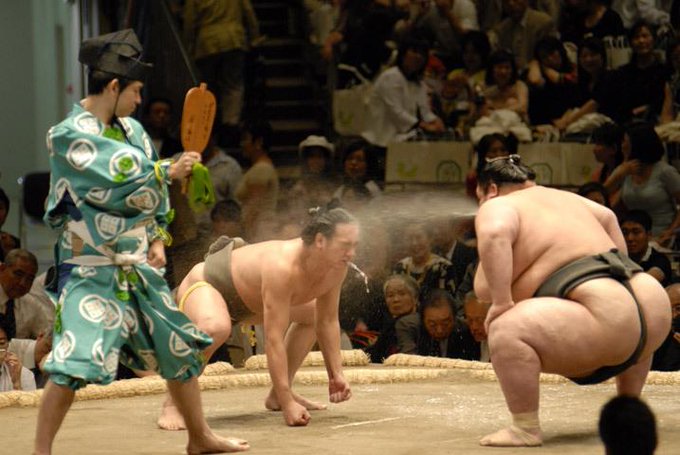 コントのような 初っ切り を演じるお相撲さんがお茶目すぎｗ Matomehub まとめハブ