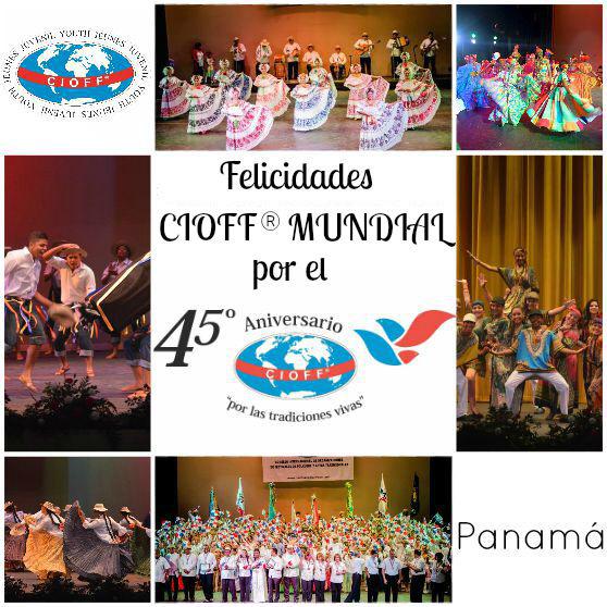 45 años trabajando por salvaguardar la identidad de cada nación miembro #PCI #CIOFF #CIOFFJOVEN #somoscioffjovenpma