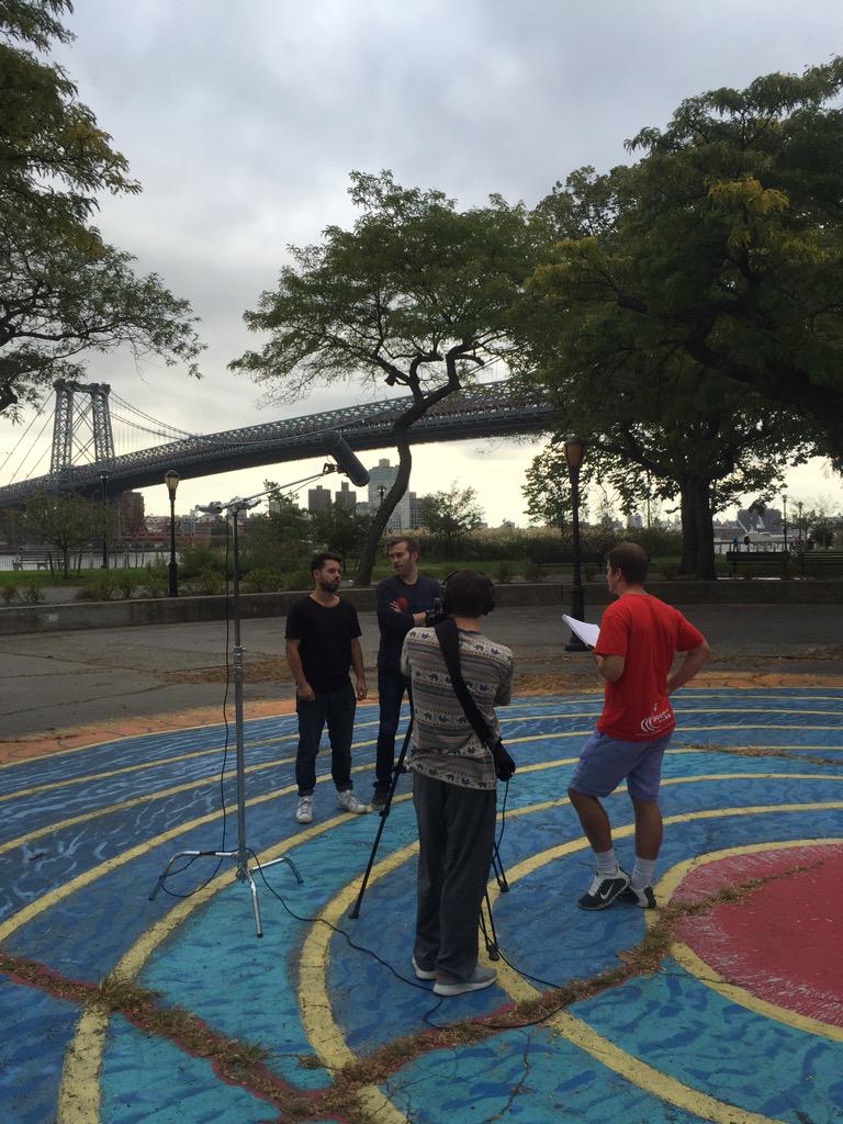 gordosquash's tweet photo. The boys repping @public_squash at the site of our first court in lower east side park! Can't wait to play outdoors! http://t.co/vfn3TYQPni