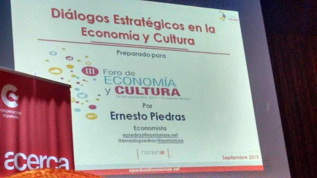 CarlaArciga's tweet photo. @economiaycultur http://t.co/EbZvOHFVWq