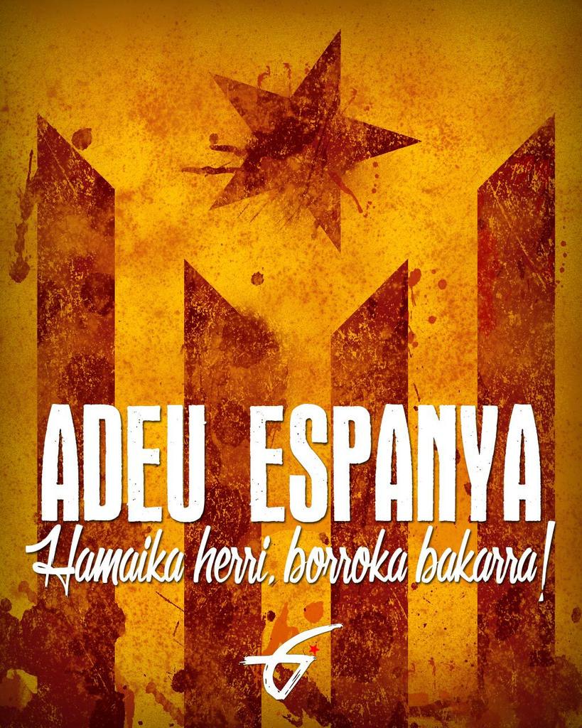 Etorkizunak izen bakarra dauka,Independentzia!Dos pobles, la mateixa lluita! #27S Zorionak <a href="/cupnacional/">CUP Països Catalans</a> <a href="/Arran_jovent/">Arran</a>