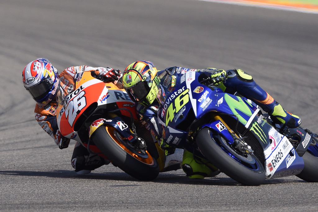 Lorenzo vince il duello con Rossi ad Aragon.