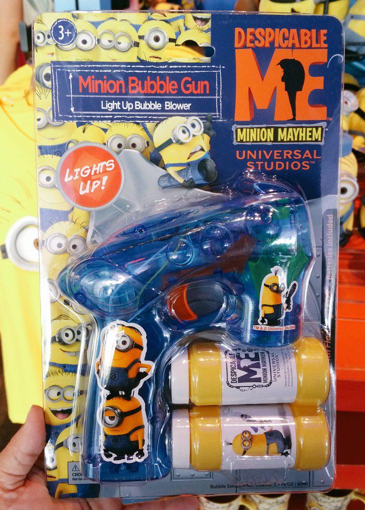 Despicable Me Light-Up Bubble Gun