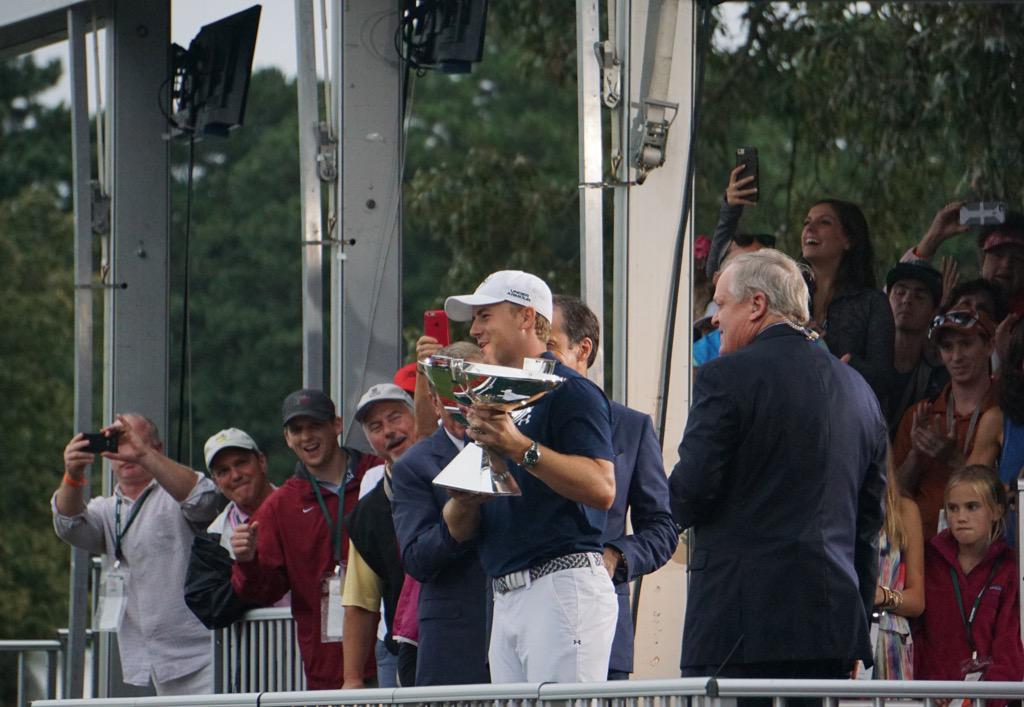 PGATOUR's tweet image. #FedExCup champ. World No. 1. Five wins. Two majors.