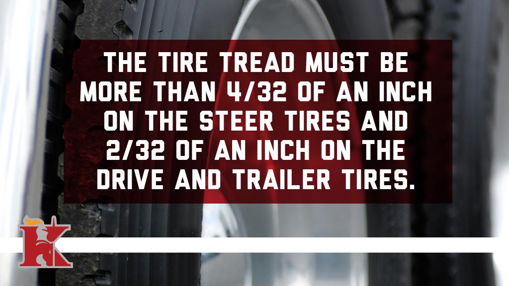 DriveKnight's tweet image. Do you know to check your tires for this before hitting the road? #truckertips