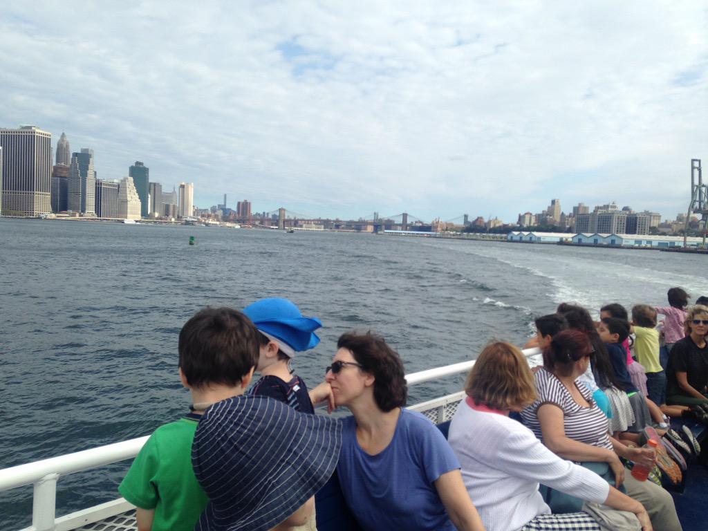 BrooklynMompost's tweet photo. @Brooklyn Mompost at @GovernorsIsland cheering on #EarthMatter. Go, #sustainablefoodsystems &amp; #zerowaste! #compost http://t.co/qrUjmkmsDg