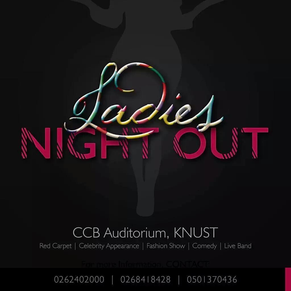 hyperactive_gh's tweet photo. @1RealJoeyB &amp; @lydiaforson will be holding it down #LadiesNightOut this 10/10/15
Get your tickets now!!
#KNUST http://t.co/u0zpRarkFo