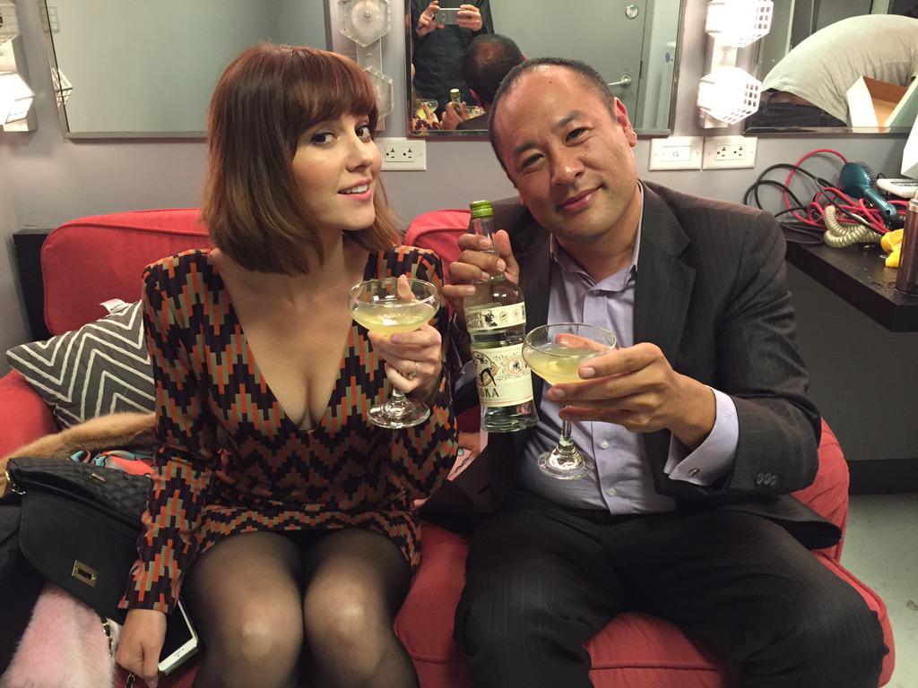 Got_a_Girl's tweet photo. Staying hydrated backstage before our show in NYC last night. LA tomorrow! http://t.co/adfwNKLZJI