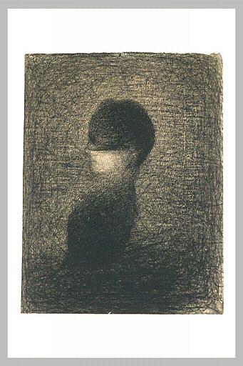 This is What Georges Seurat and Voilette Looked Like  in 1883 